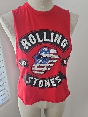 Rolling Stones Tank And T-SHIRT